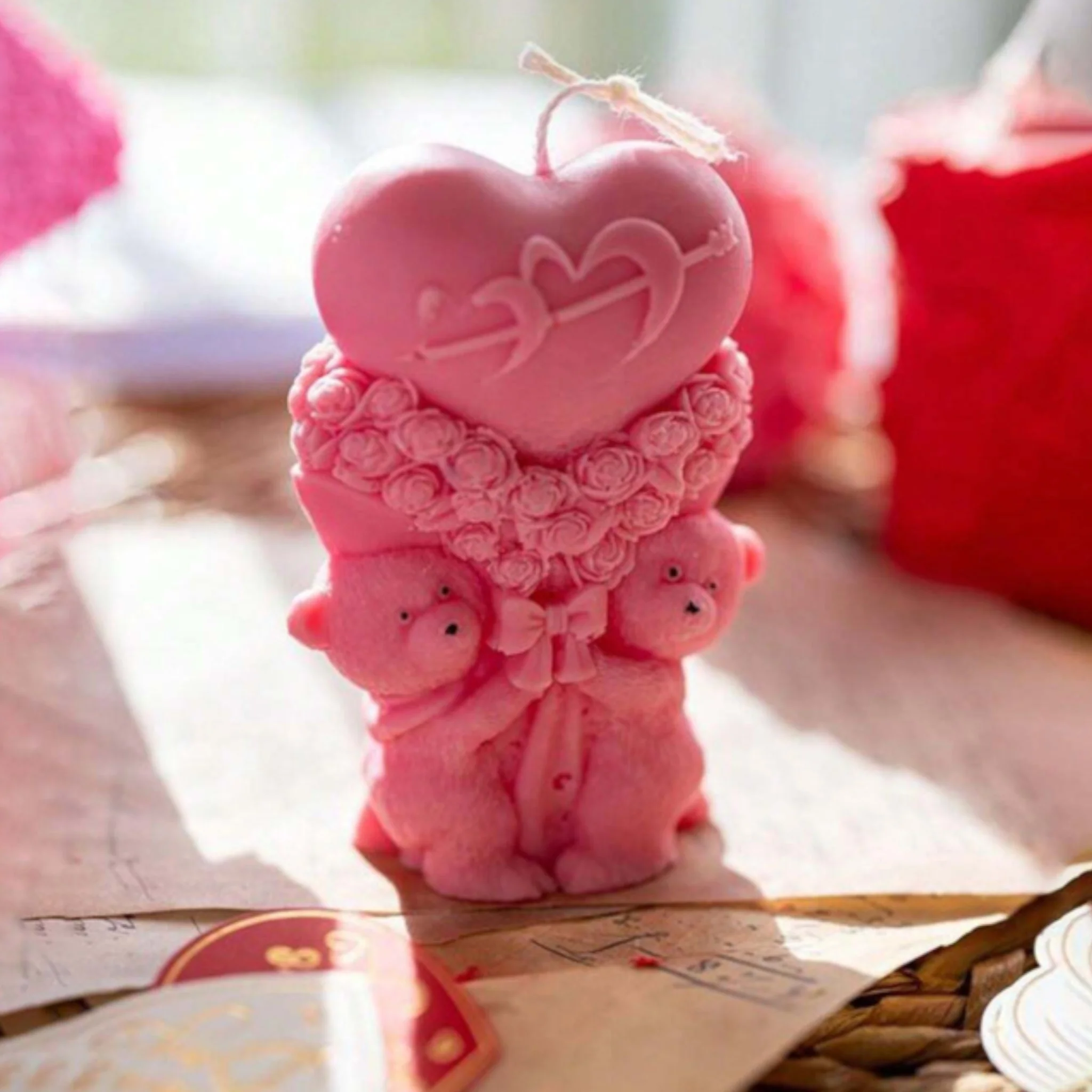 Stampo in silicone Orsetti Love - Image 3