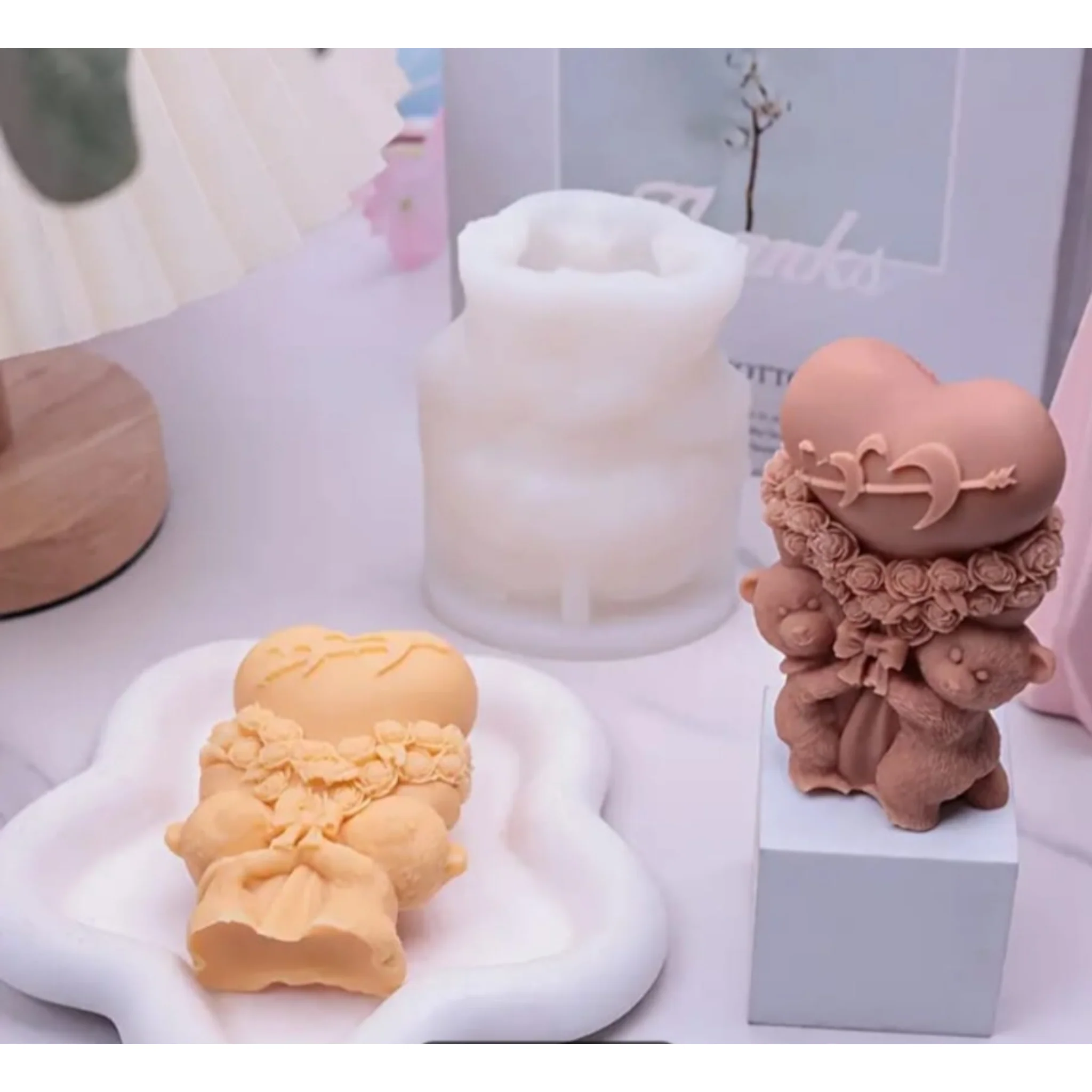 Stampo in silicone Orsetti Love - Image 5