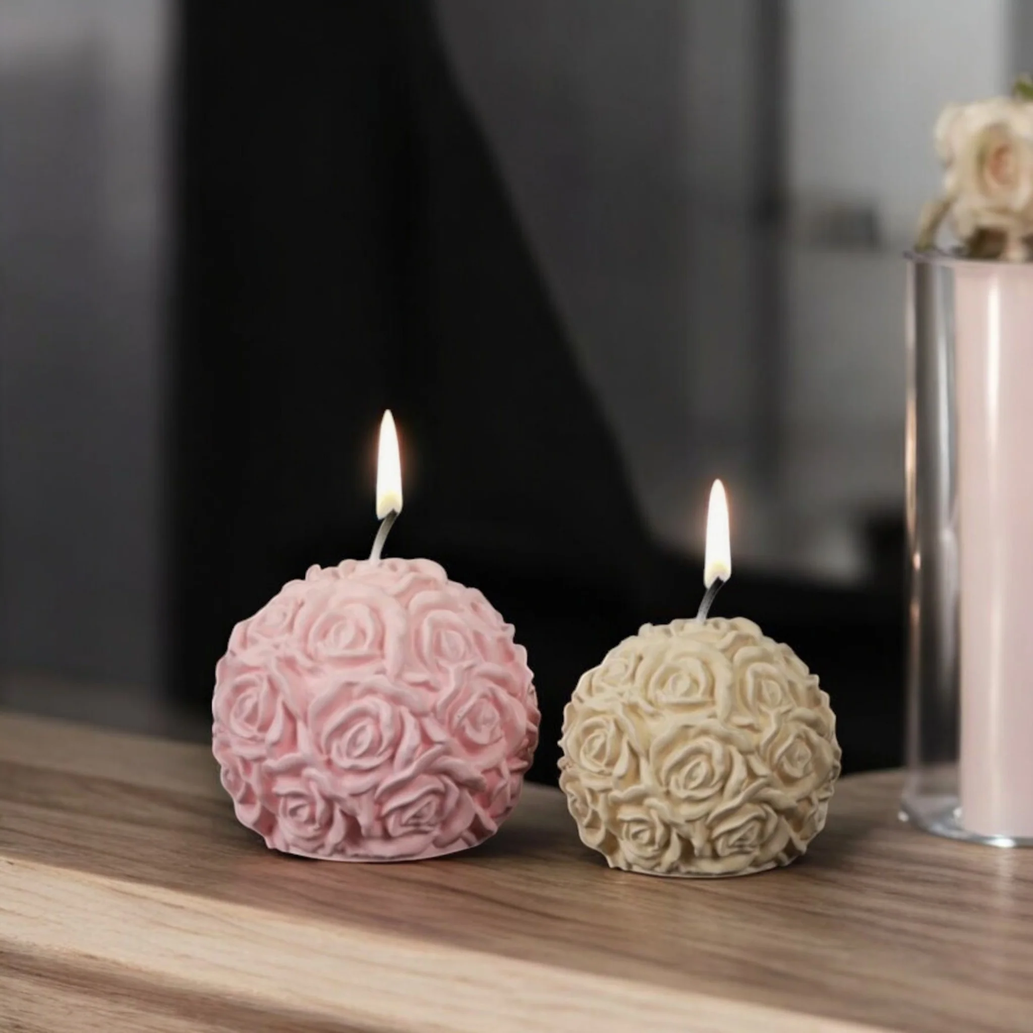 Stampo in silicone Sfera Rose - Image 3
