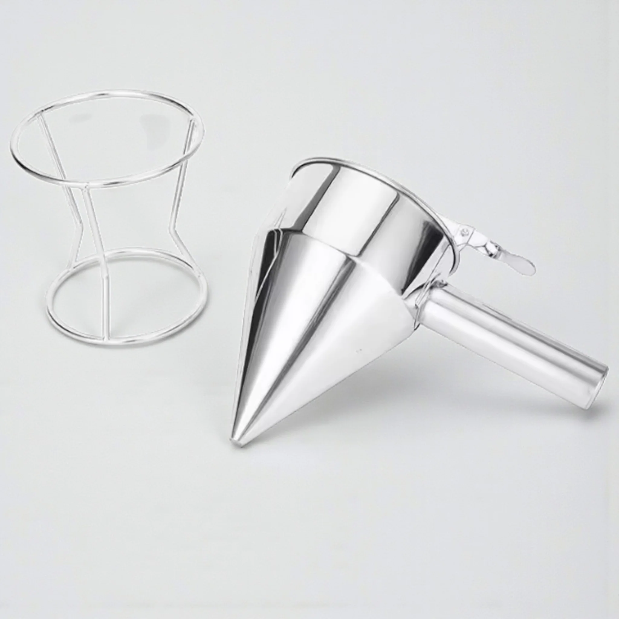 Dispenser a Imbuto con Supporto in Acciaio Inox – 1.2L - Image 2