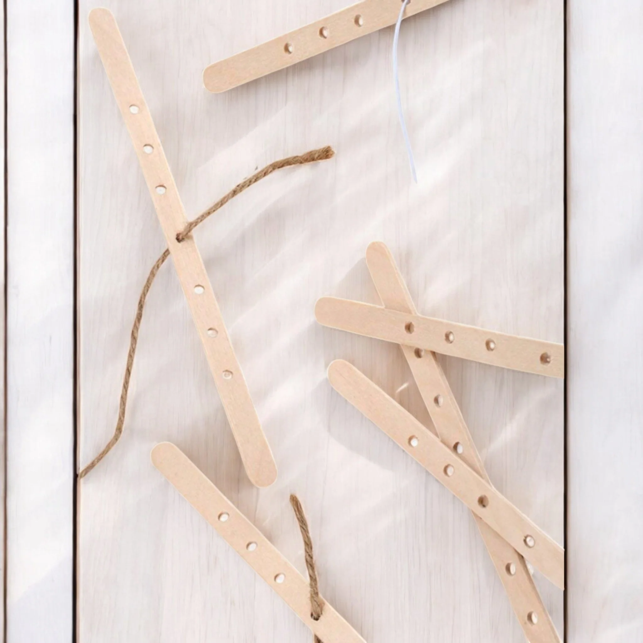 Ferma stoppino in legno con 7 fori set 50 pz. - Image 3