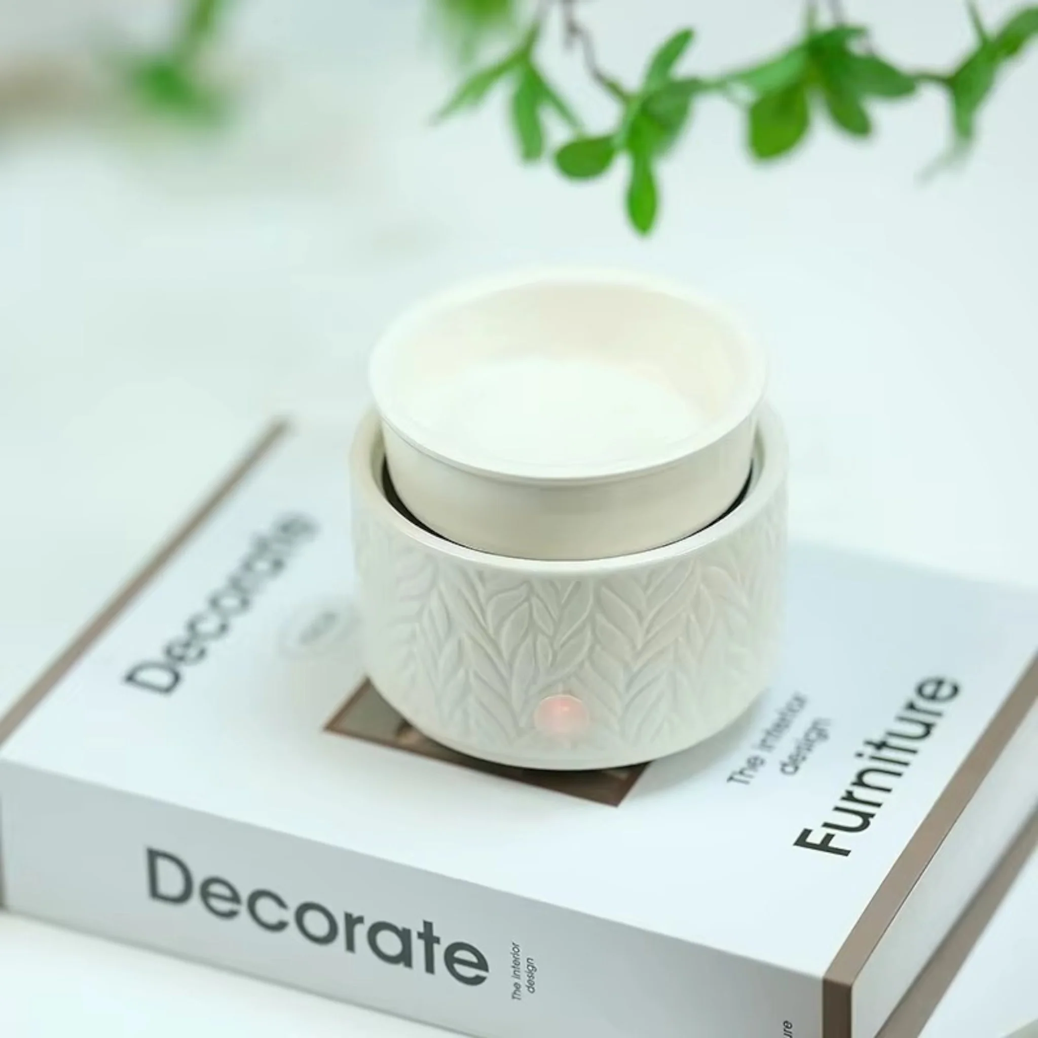 Brucia Essenze Elettrico Multifunzione in Ceramica – Profumo & Design in 2 in 1 - Image 4