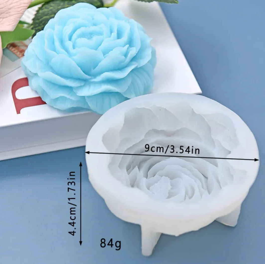 Stampo in silicone Peonia - Image 4