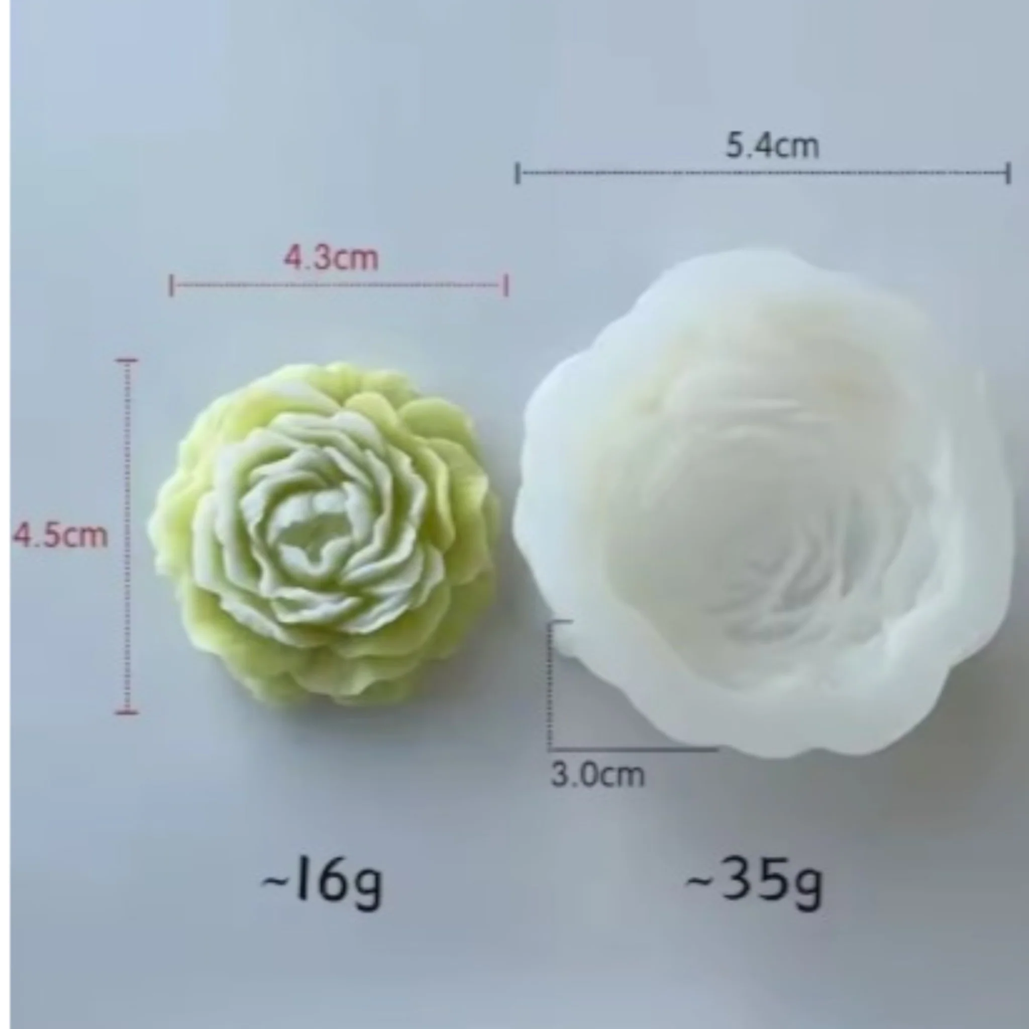 Stampo in silicone Peonia - Image 8
