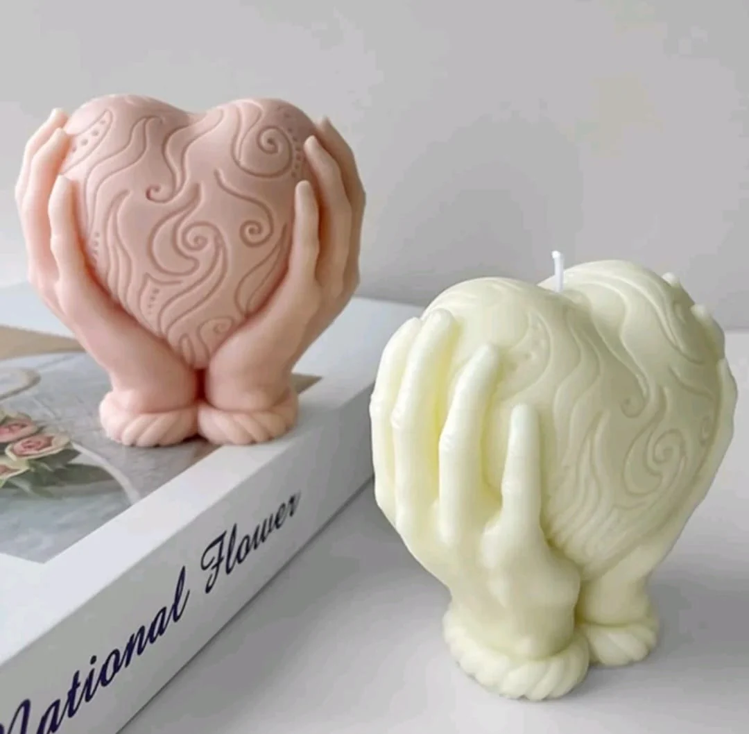 Stampo in silicone Cuore in mano - Image 4