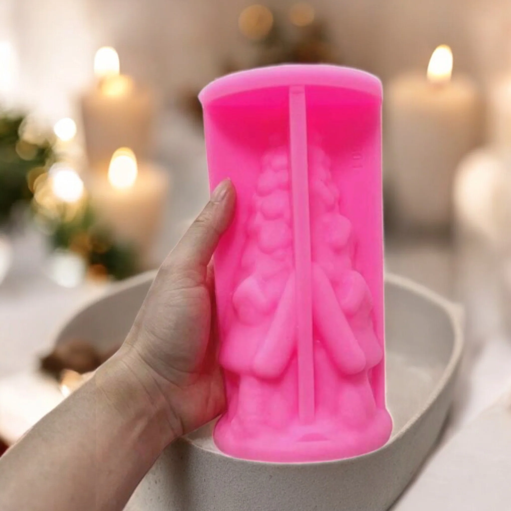 Stampo in silicone Albero casetta - Image 3