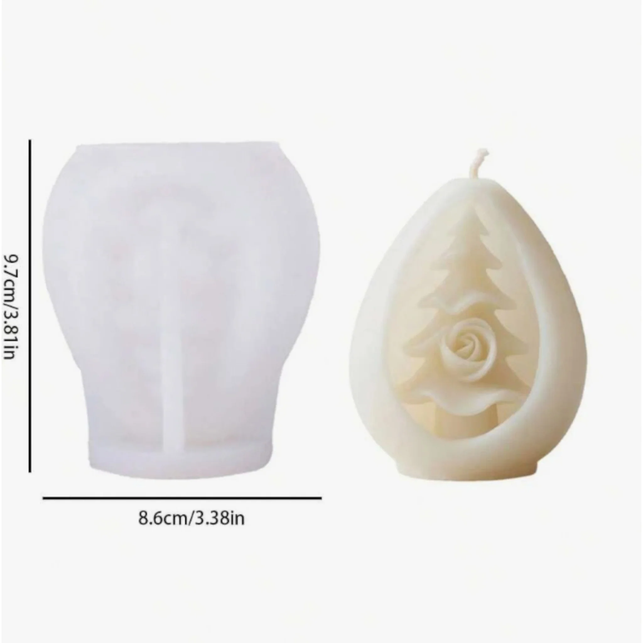 Stampo in silicone Albero intagliato - Image 2