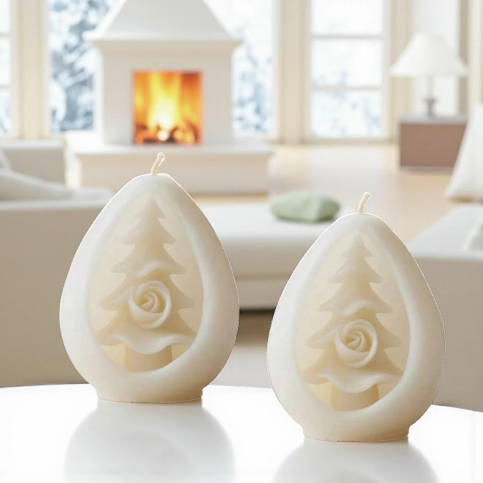 Stampo in silicone Albero intagliato - Image 3