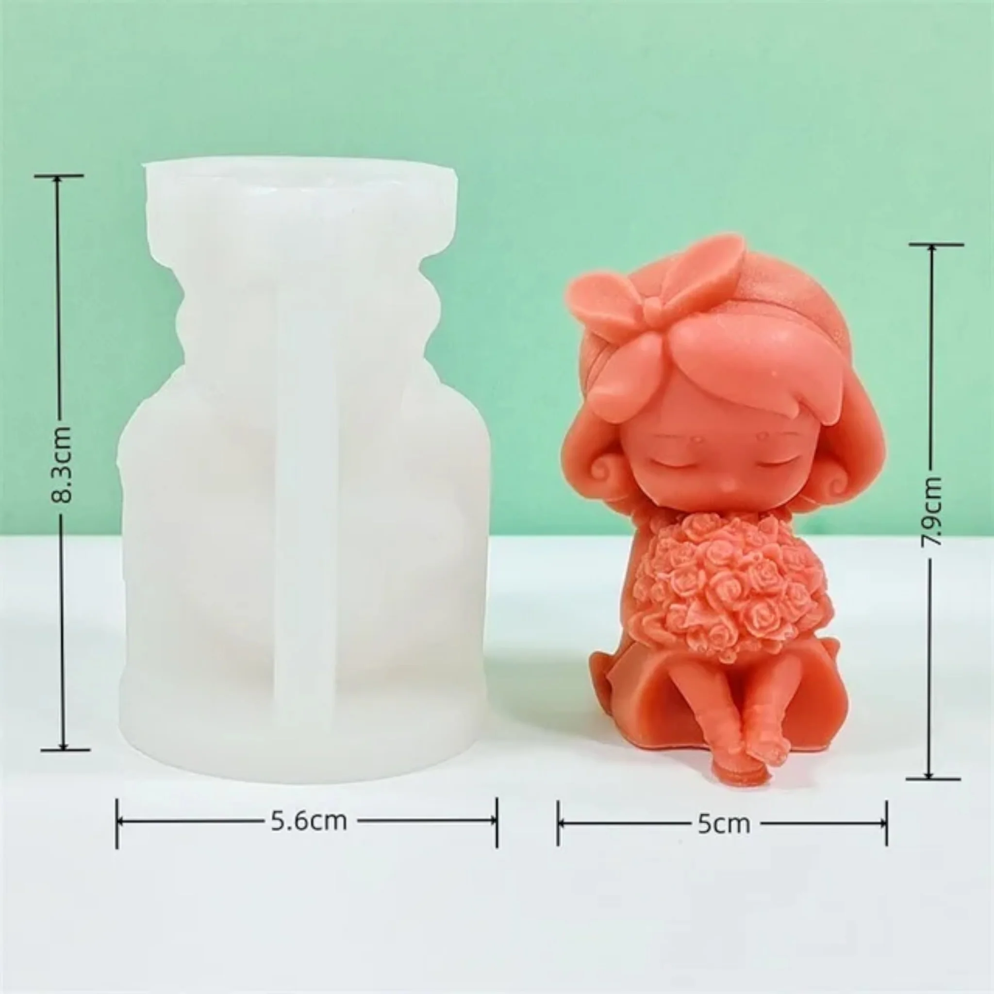 Stampo in silicone Bambola - Image 4