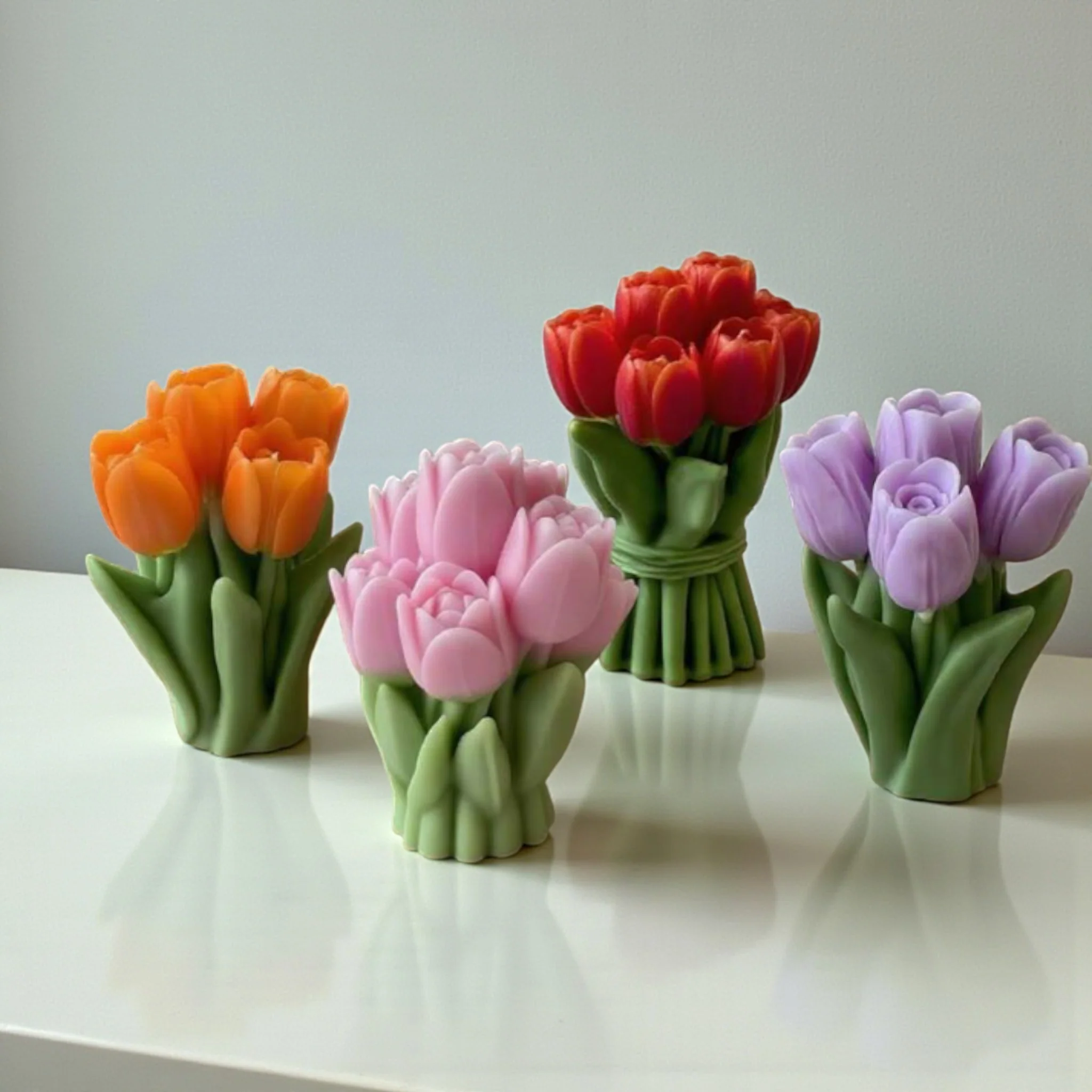Stampo in silicone Bouquet di tulipani - Image 3