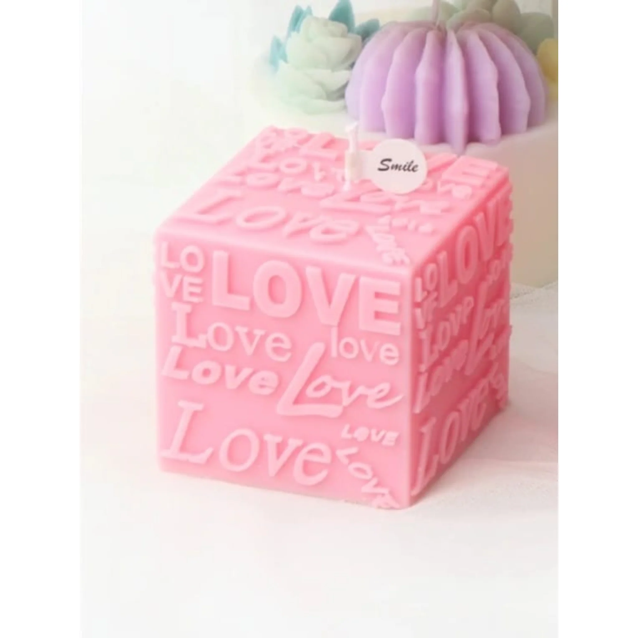 Stampo in silicone Cubo Love - Image 3