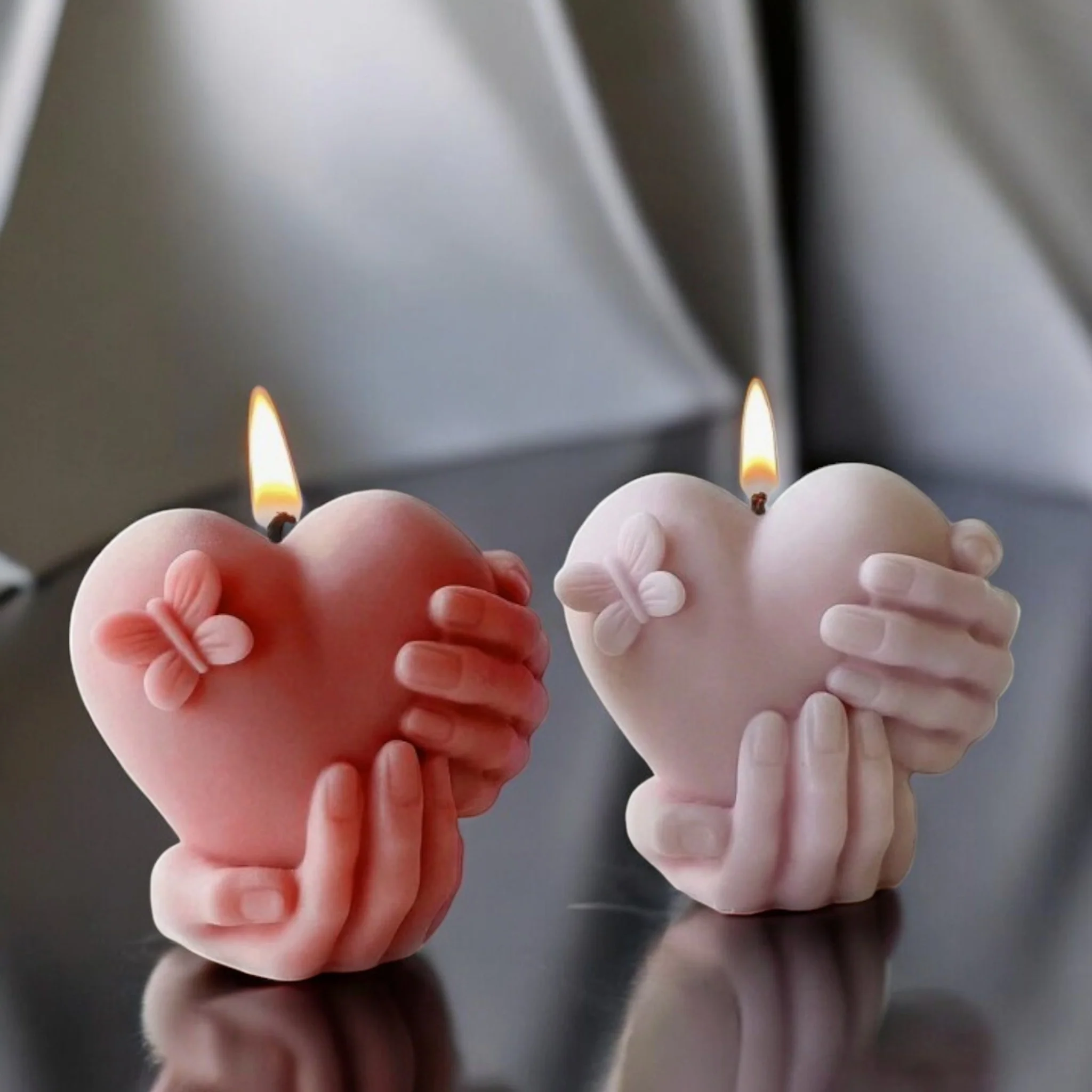 Stampo in silicone Mani sul Cuore - Image 3