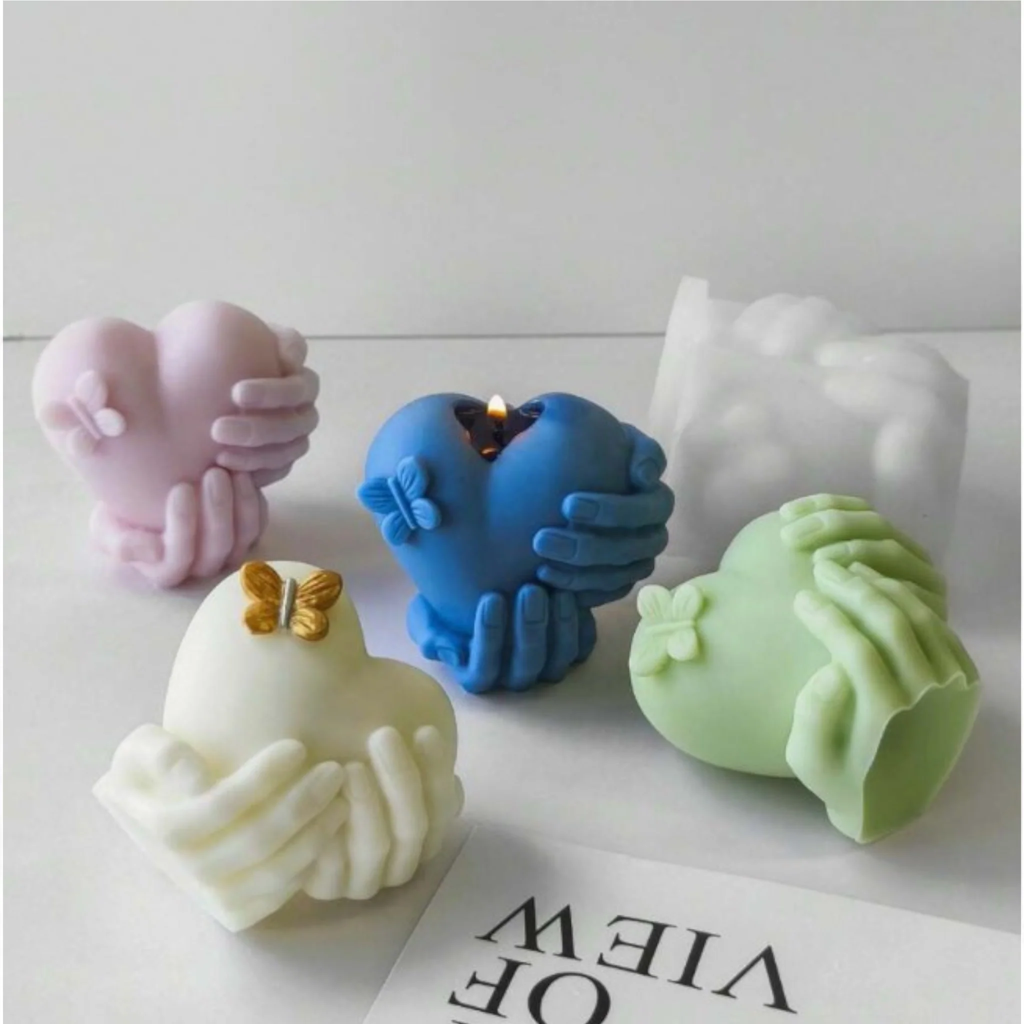 Stampo in silicone Mani sul Cuore - Image 4