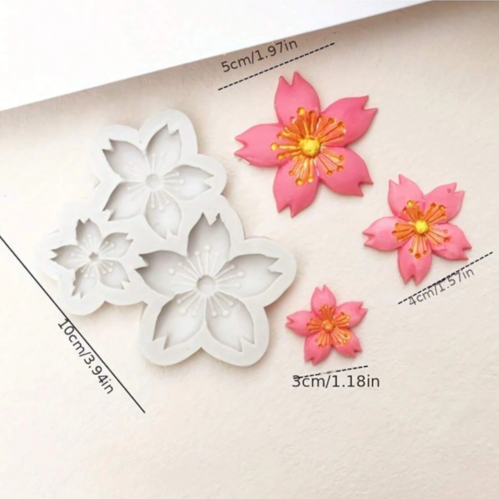 Stampo in silicone Fiori di ciliegio - Image 2
