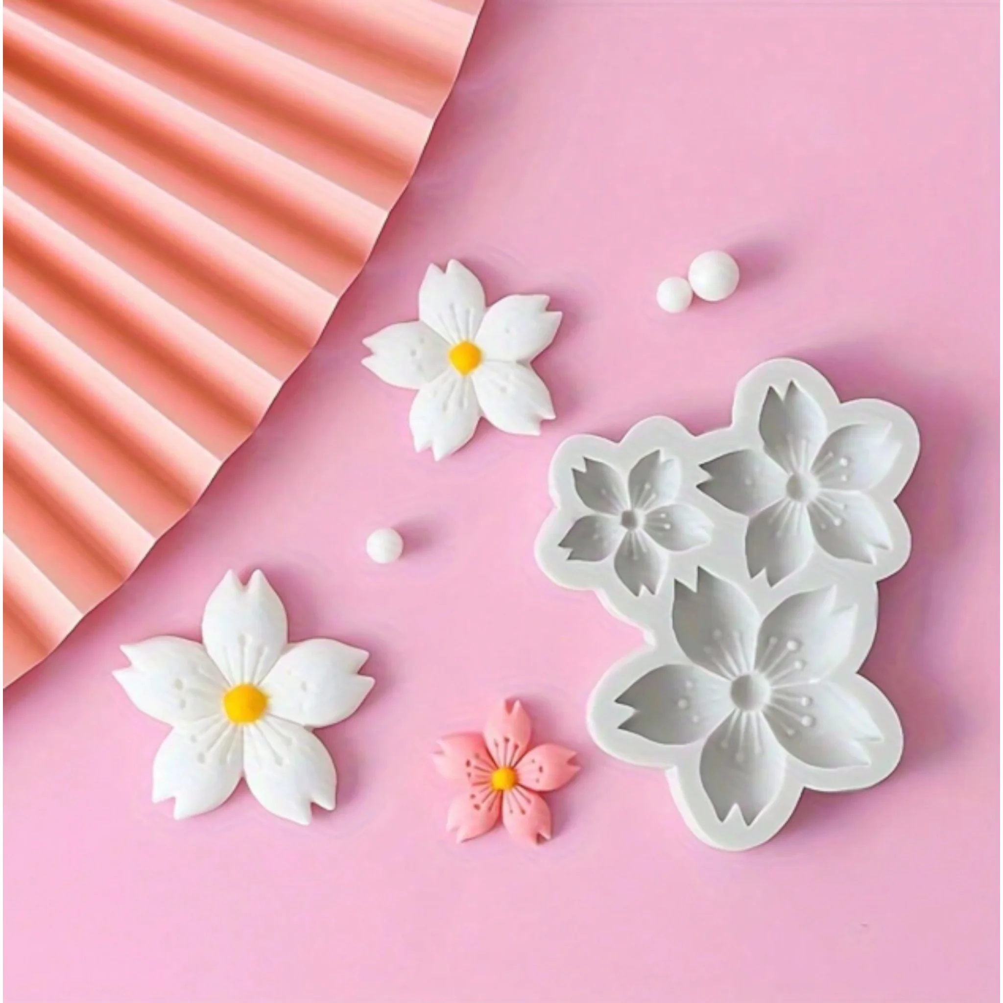 Stampo in silicone Fiori di ciliegio - Image 3