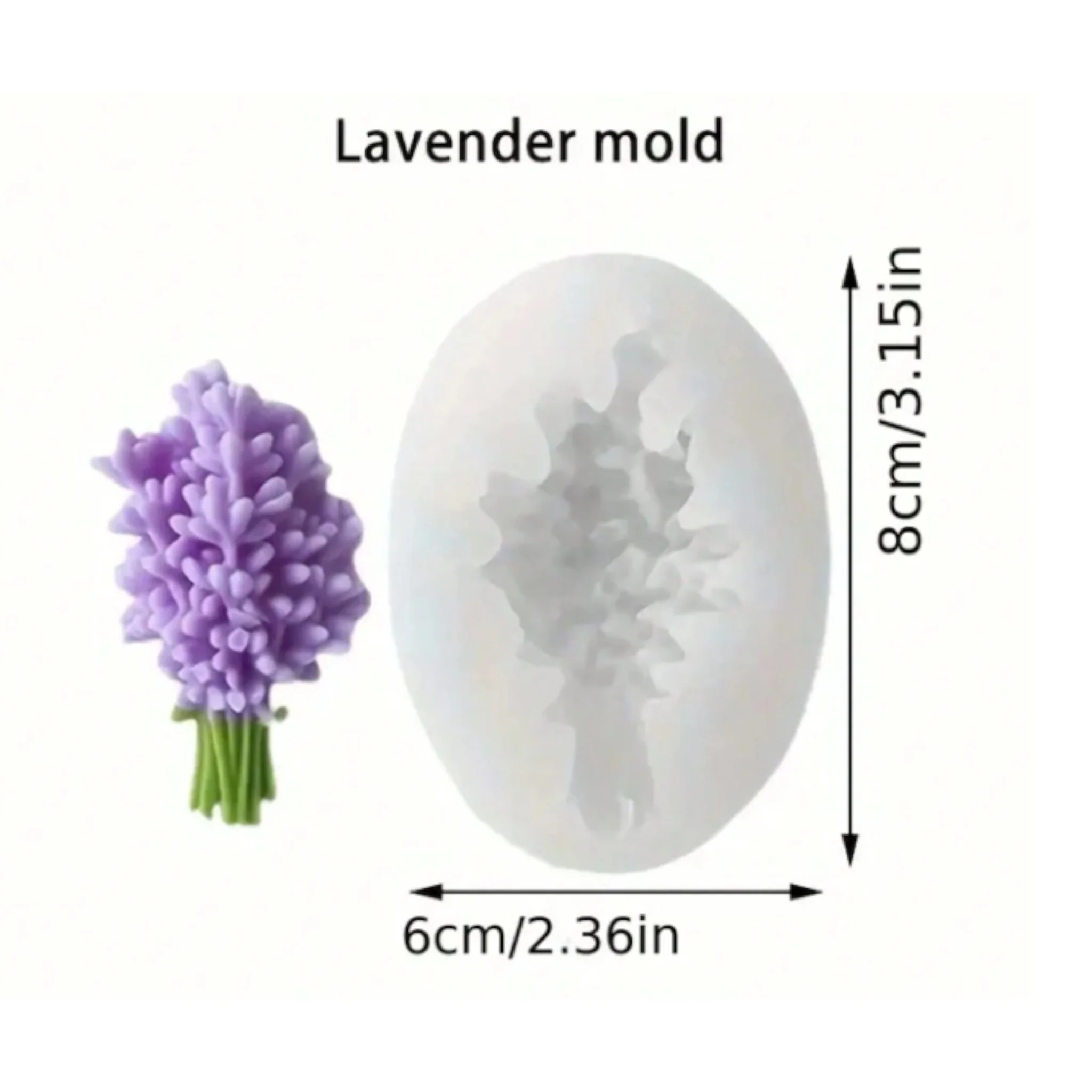 Stampo in silicone Lavanda - Image 2