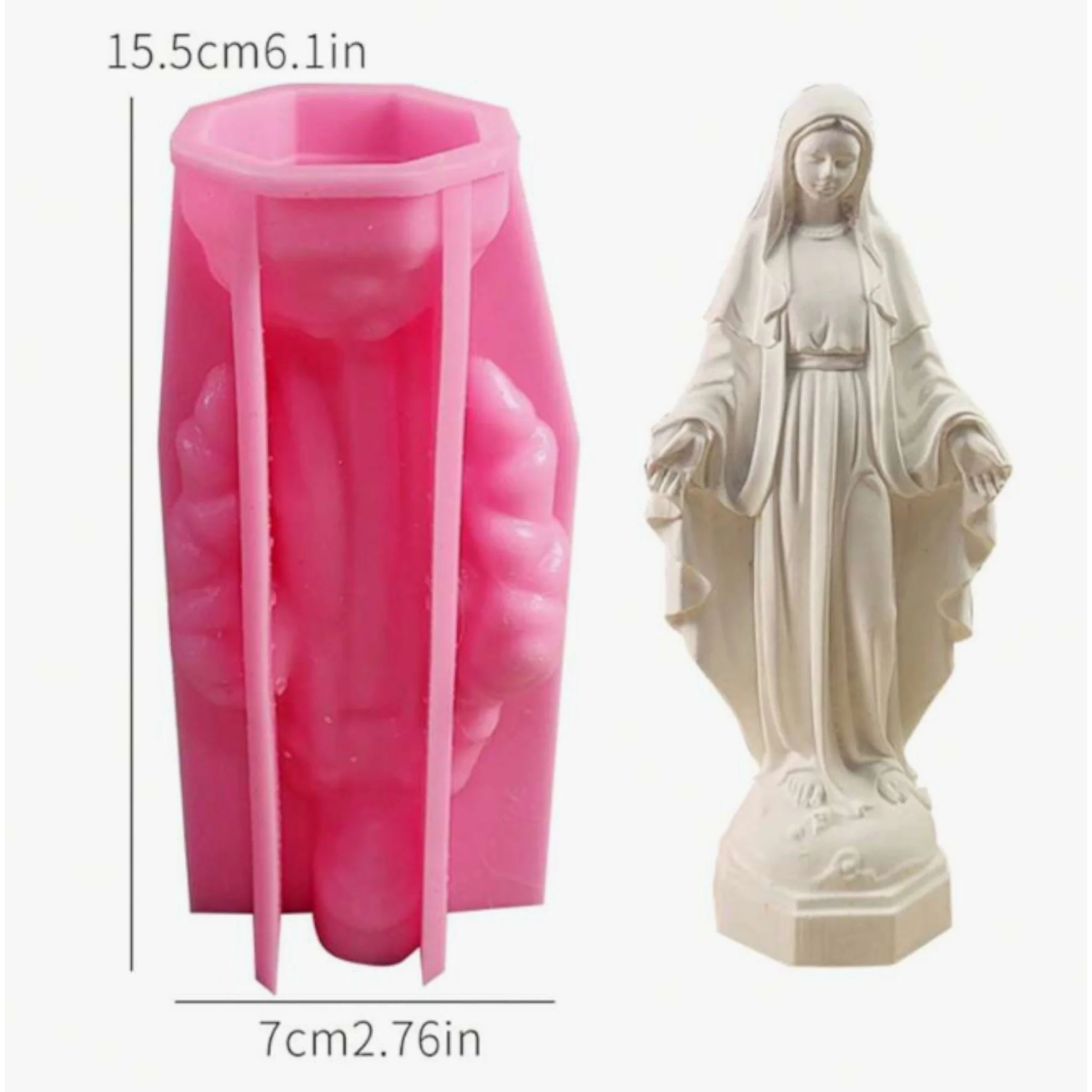 Stampo in silicone Madonnina - Image 2