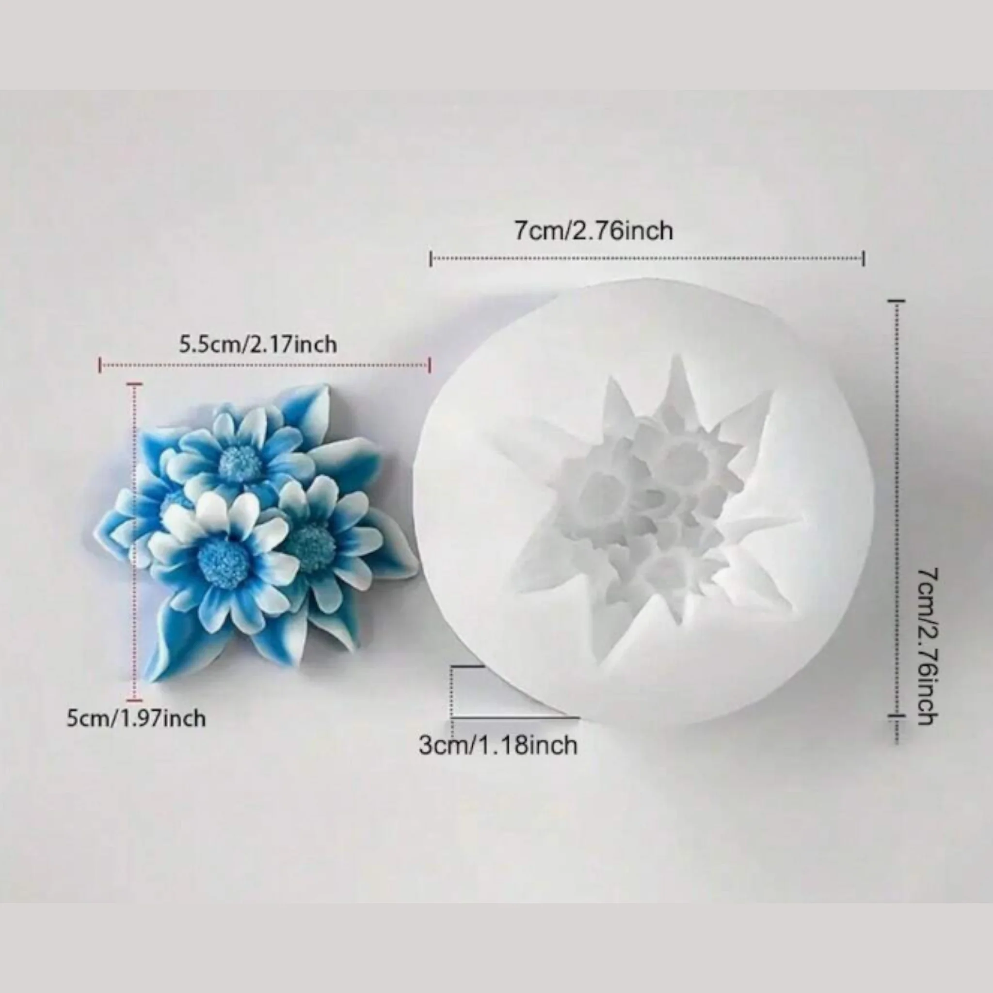 Stampo in silicone Margherite - Image 2