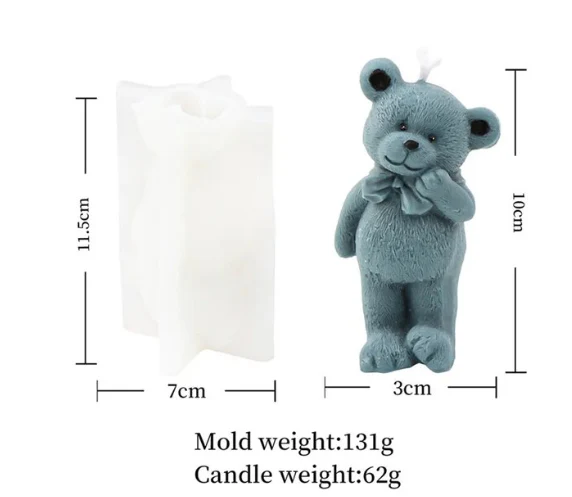 Stampo in Silicone Orsetto Peluche - Image 2