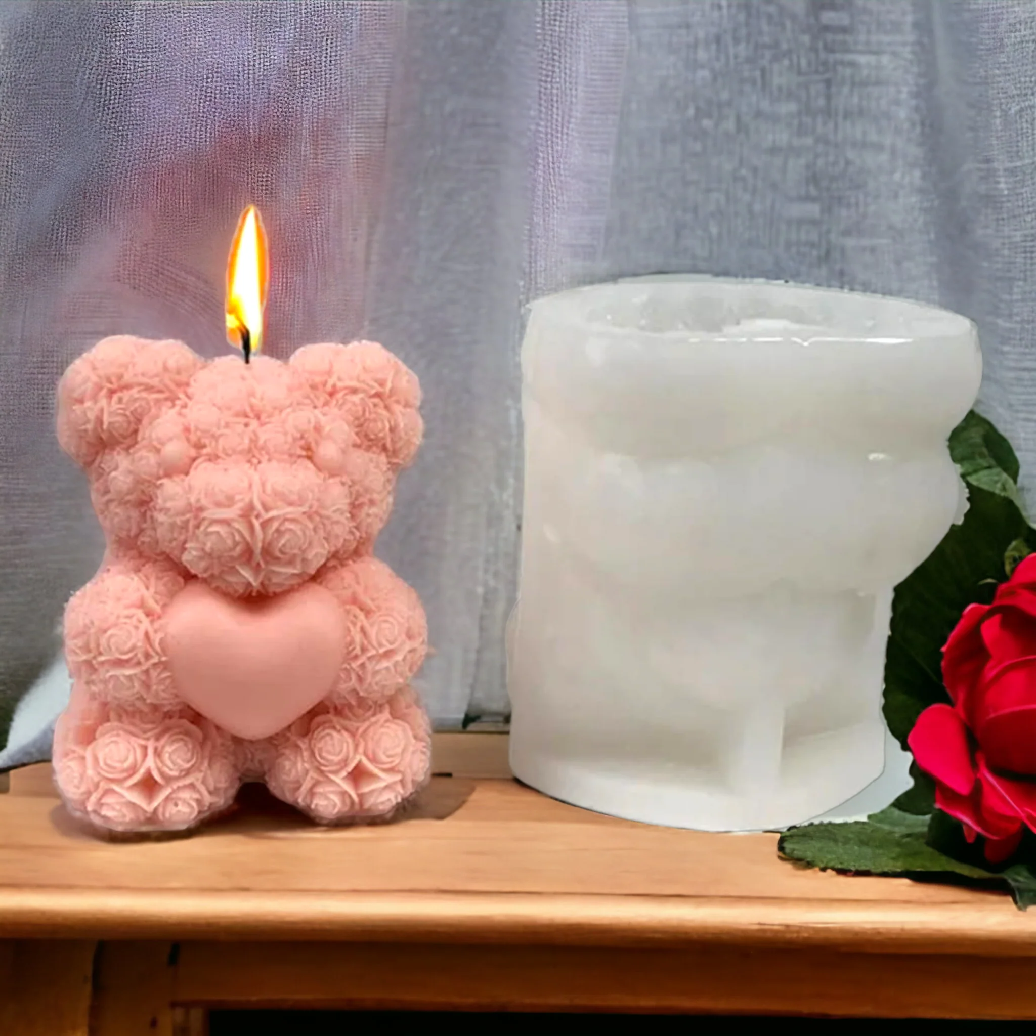 Stampo in silicone Orsetto Love - Image 4
