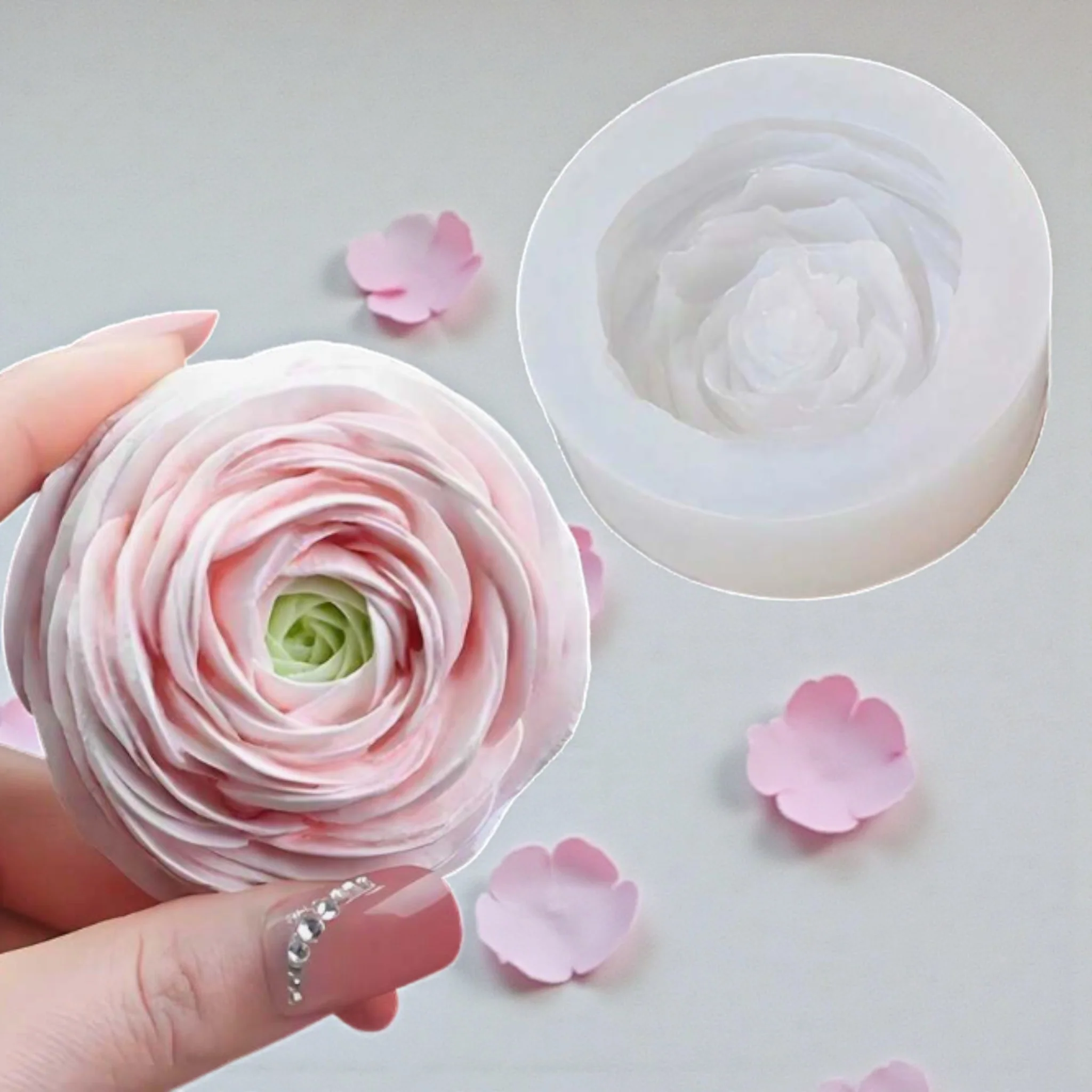 Stampo in silicone Rosa - Image 3