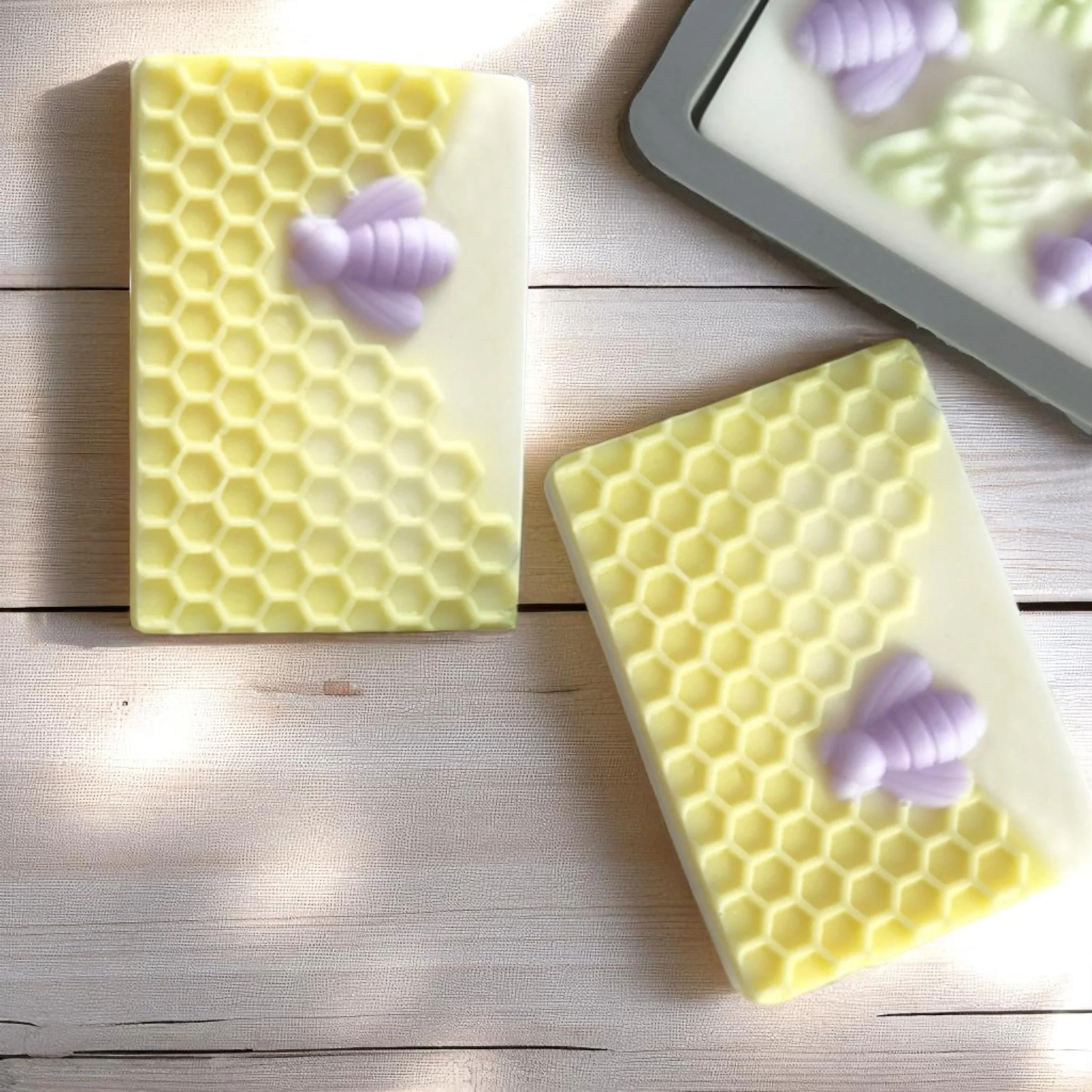 Stampo in Silicone Saponette Api 6 forme - Image 4