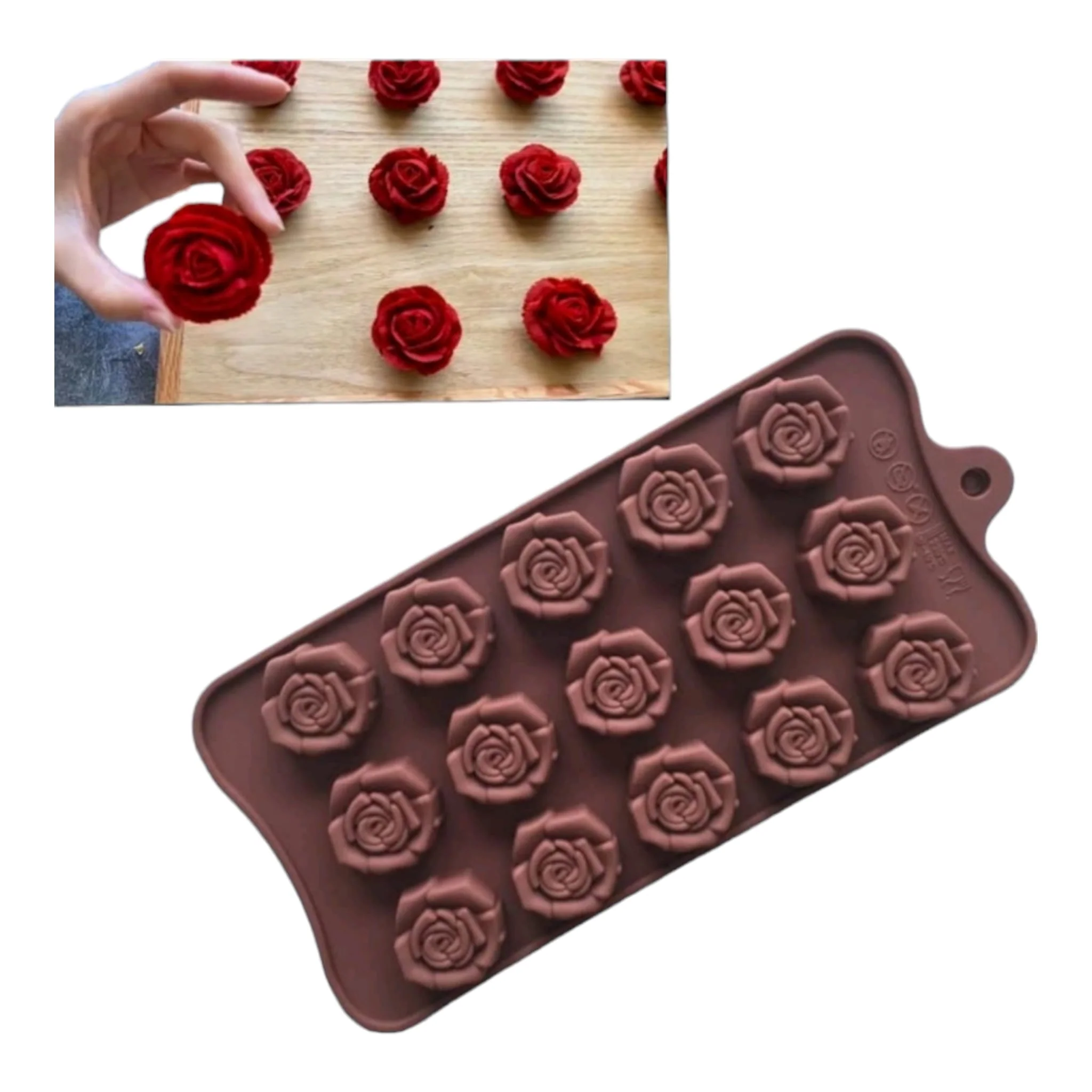 Stampo in silicone Tarts/Fondenti Varie forme - Image 3