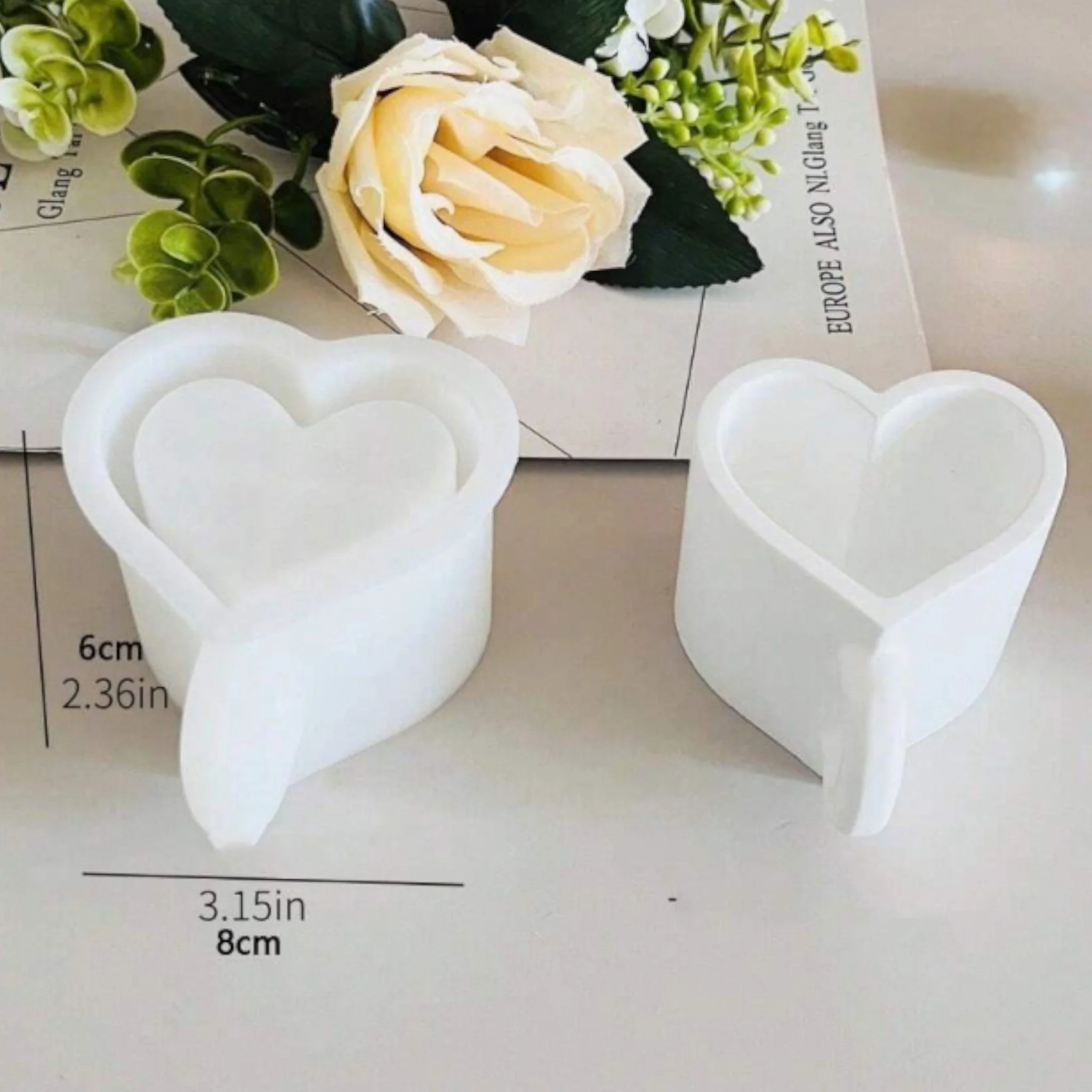 Stampo in Silicone Tazzina Cuore - Image 3