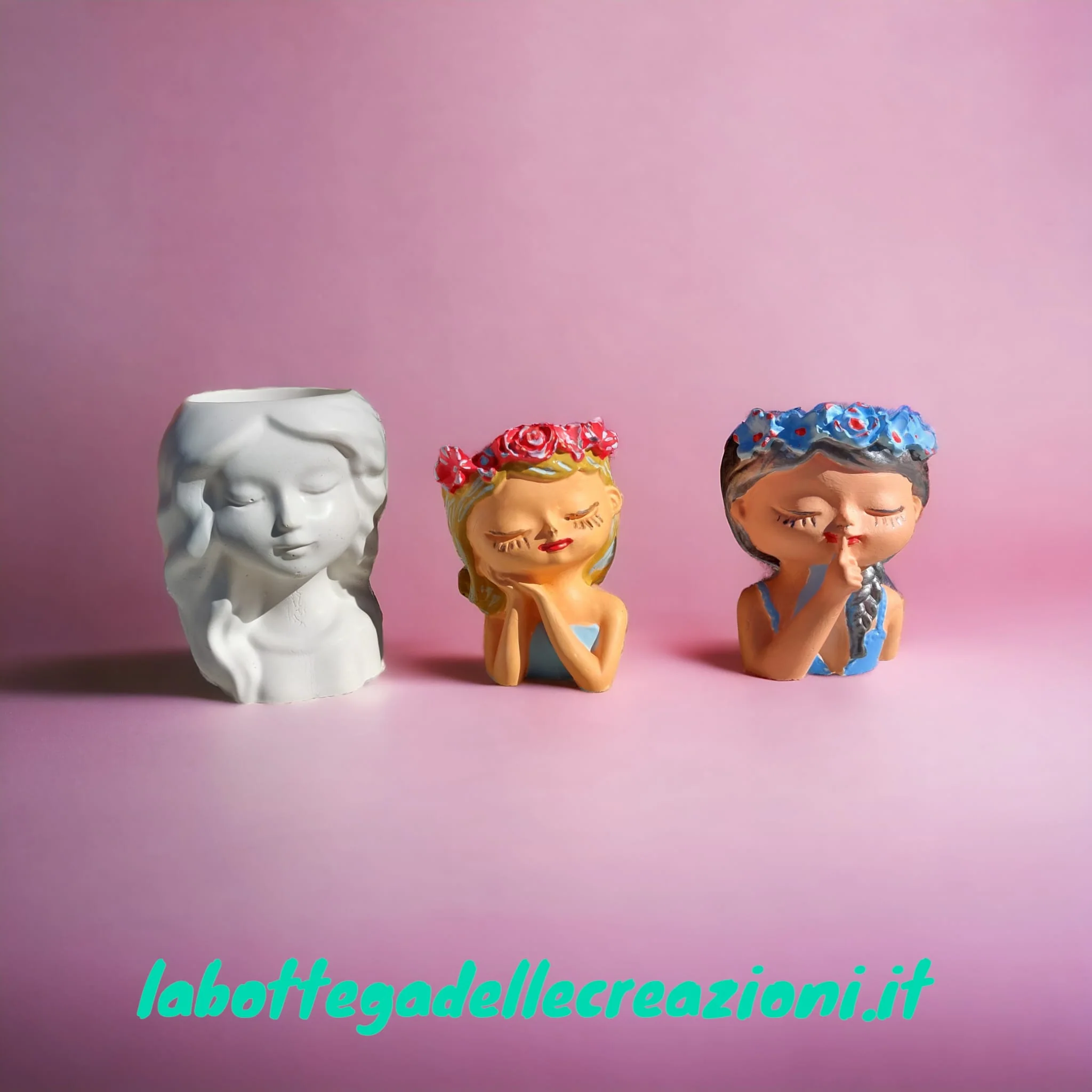 Stampo in silicone Lady Vasetto decorativo - Image 4