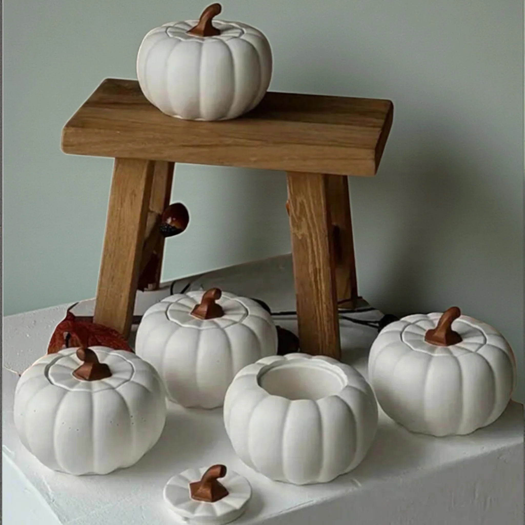 Stampo in silicone Zucca con coperchio - Image 3