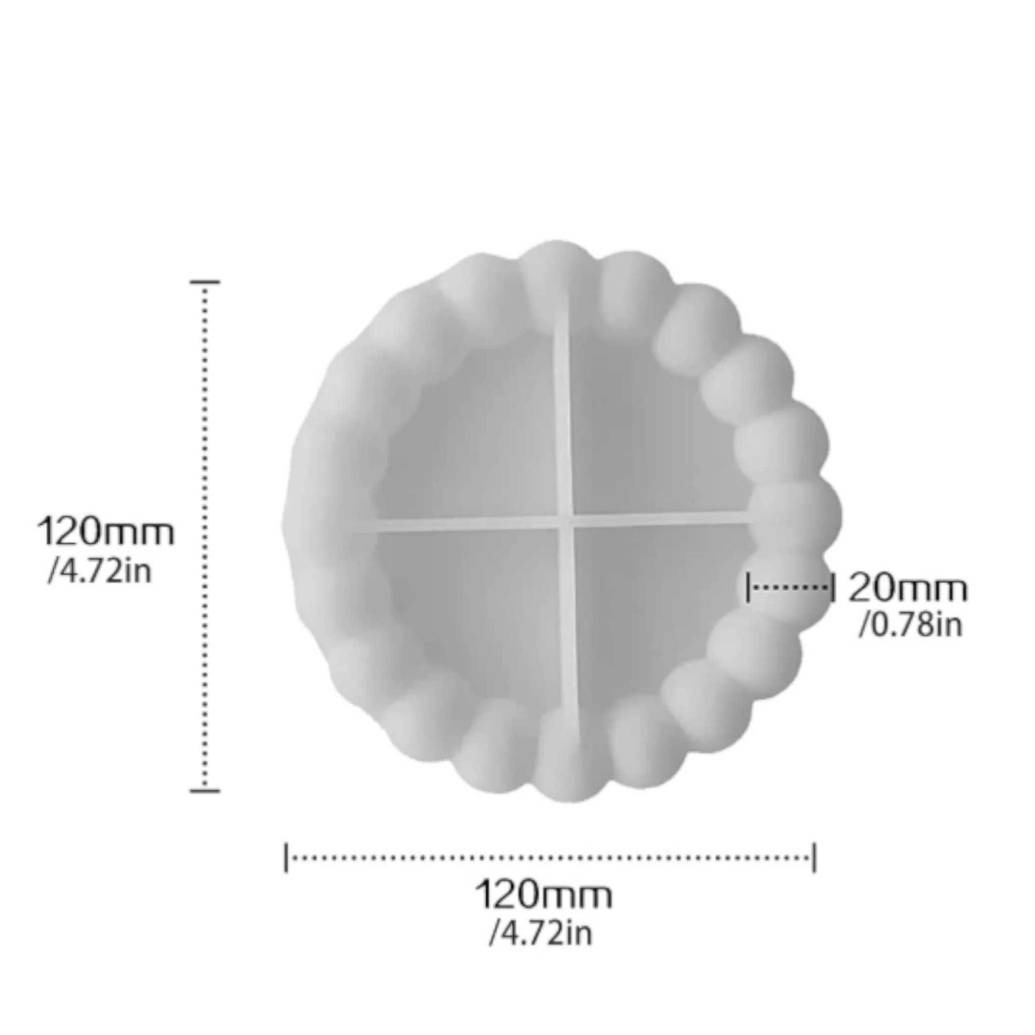 Stampo in silicone Vassoio varie forme - Image 6